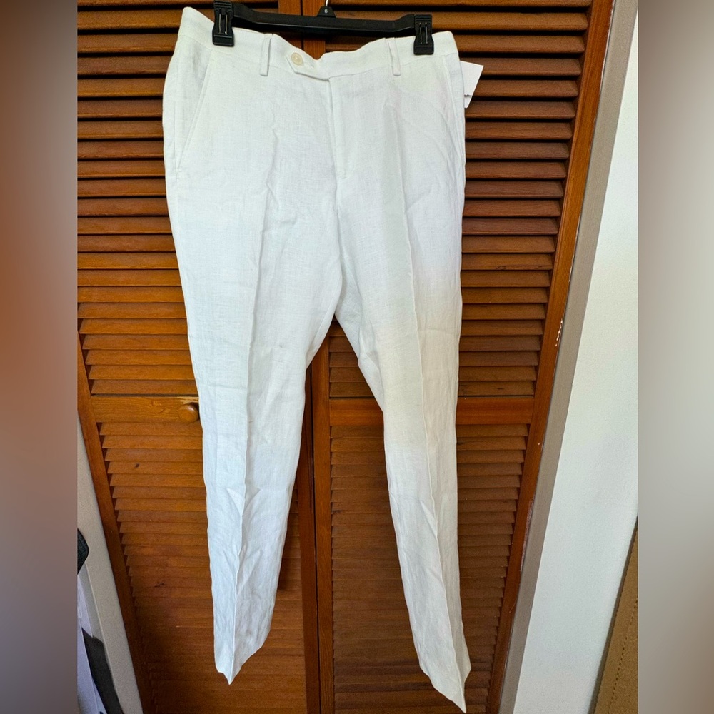Tommy Hilfiger 100% Linen Suit Pants